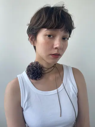 ショート Terve.野崎 真里奈のヘアスタイル