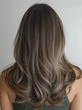 ミディアム motoトップカラー リスト/ブリーチカラのヘアスタイル