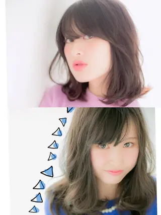 カラー EMANON新宿東口所属・新宿駅近♡個室 ♡関口三都季🌜のヘアスタイル