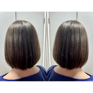 ショート カラー 🫧透け感⋆艶髪💎 山口アヤカのヘアスタイル