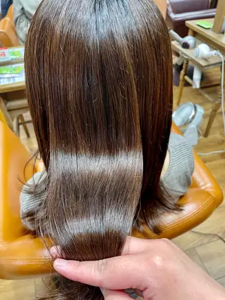 セミロング 美容室 Jフィドルファドル所属・わきた かずなのヘアスタイル