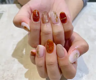 ネイル 舞田 苑香のネイルデザイン