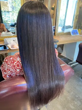 ロング 髪質改善／美髪矯正 林田和真のヘアスタイル