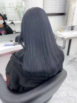 カラー 🤍ྀི透ける寒色 Cocoa🤍ྀིのヘアスタイル