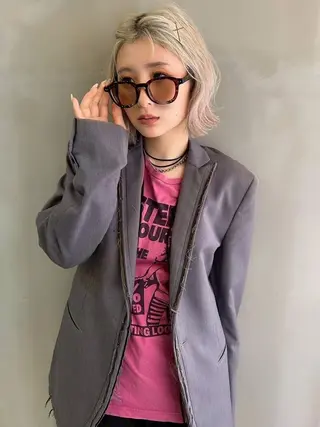 ブリーチ/ハイトーン 心斎橋/honokaのヘアスタイル