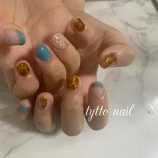 ショート tytto nail ❤︎‪‪eri‪‪のネイルデザイン