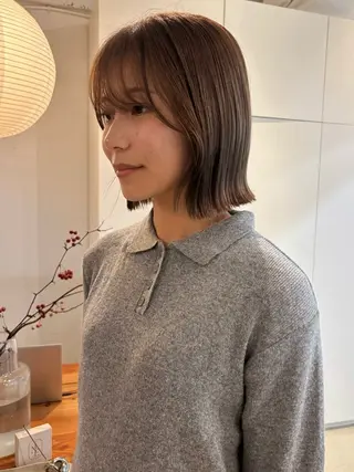 ショート 🍑透明感hair ・NENE🍑のヘアスタイル