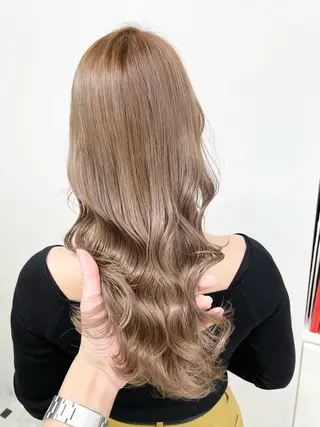 ロング カラー 💍大人デザイン /ハイトーン♡リクトのヘアスタイル