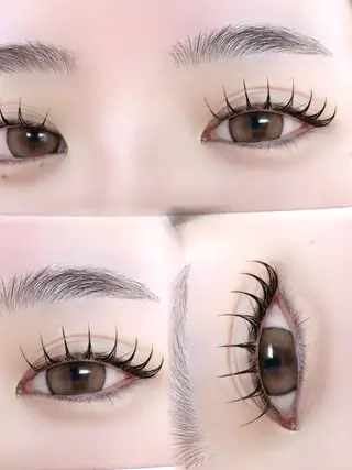 マツエク・マツパ kurumi 🩰SeneLのマツエク・マツパデザイン