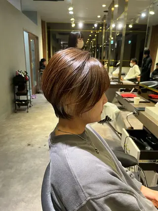 ショート 大人のお悩み解決 鶴見/菅谷光哉のヘアスタイル