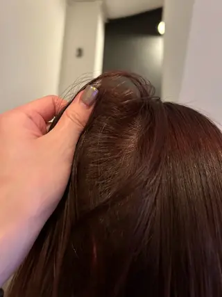 ロング カラー 愛結 暖色カラー🎀🩰のヘアスタイル