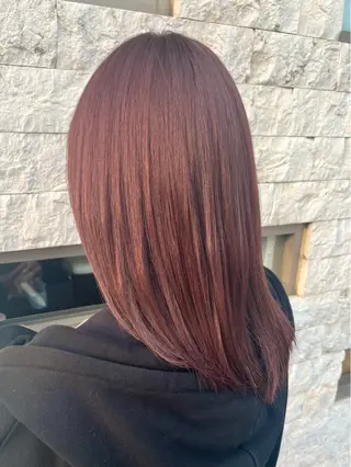 ミディアム カラー kisa nakajimaのヘアスタイル