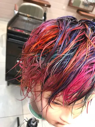 ミディアム カラー ヘアアレンジ enurk店 🍋 丸谷みく♥のその他イメージ