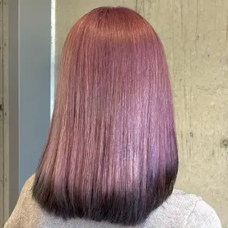 ロング カラー 🍎ハイトーン/ 透明感カラー🍎リオのヘアスタイル