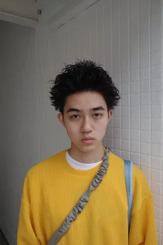 ショート パーマ メンズ DX所属・✨メンズスタイル✨ Daiのヘアスタイル