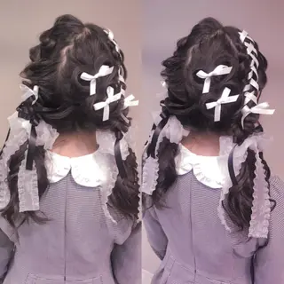 ロング ヘアアレンジ Aries🫧 missa𓂃🤍のヘアスタイル