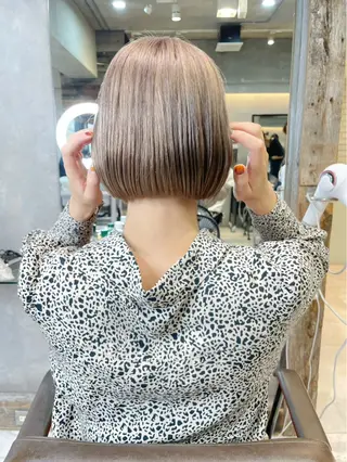 ミディアム カラー 外国人風ヘア スペシャリスト★高沼のヘアスタイル