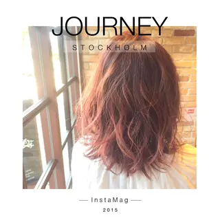 ミディアム カラー Ly   hair（リーヘア）所属・Lyhair🦊🎀 AKIのヘアスタイル