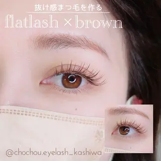 マツエク・マツパ chouchou 柏西口店 店長 渡辺のマツエク・マツパデザイン