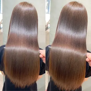 ロング 池袋/似合わせ/縮毛 髪質改善【ugen】のヘアスタイル