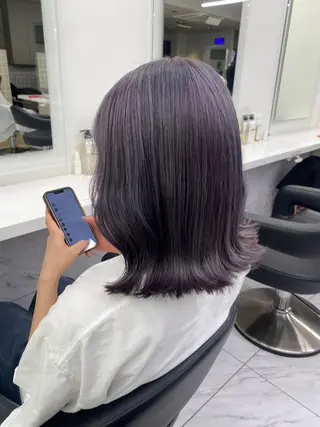 ミディアム カラー ダブルカラー/ 横浜/JURIのヘアスタイル