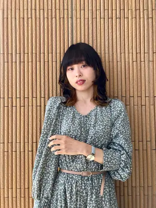 ロング パーマ Izumi所属・ヨシアキ/パーマ/ ウルフ/ボブ/メンズのヘアスタイル