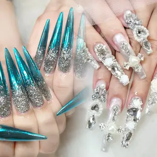 ネイル 🐠🪸 Karen🫧のネイルデザイン