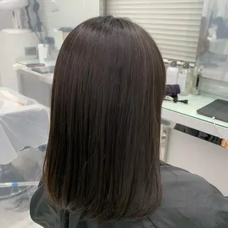 セミロング カラー ヘアアレンジ メンズ キッズ ネイル マツエク・マツパ 💕トレンドうる艶髪 💕TUNE銀座のヘアスタイル