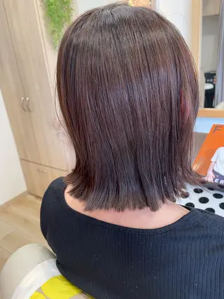 ミディアム カラー sheep tree(シープツリー)所属・髪質改善/リラク/ ノザキジュンイチのヘアスタイル