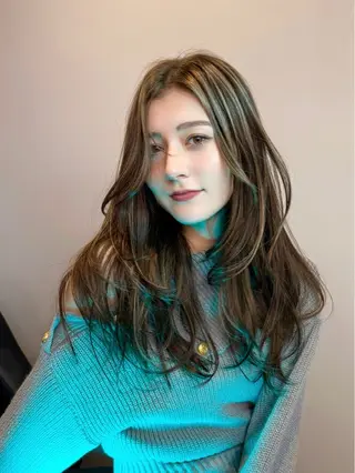 ロング カラー 🦋韓国系指名No1 店長/圓山 祐也🦋のヘアスタイル