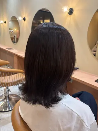 ミディアム 金木 凜花のヘアスタイル