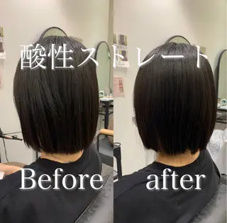 ミディアム 【酸性ストレート】 宮下和明のヘアスタイル