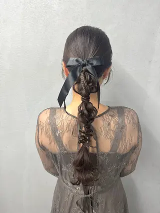 ヘアアレンジ #tag 佐藤璃美のヘアスタイル