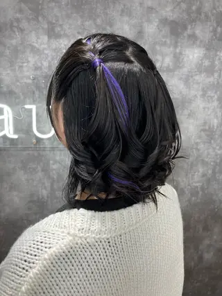 ヘアアレンジ 🦔Laulu 菅原綾乃のヘアスタイル