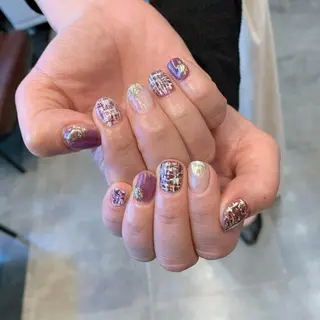 ネイル YUKIMO🍎名駅 /ニュアンスのネイルデザイン