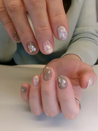 ネイル sususu駒澤大学 Azusaのネイルデザイン