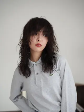 セミロング rimi/ショート /透明感カラーのヘアスタイル