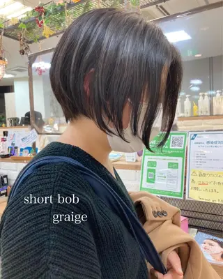 ショート カラー 初めてのショート お任せください✂️のヘアスタイル
