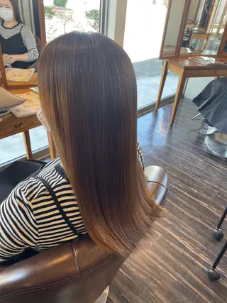 カラー 打井 玲奈のヘアスタイル