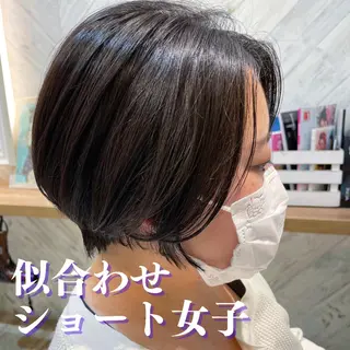 ショート カラー 🌺ウルフカット職人 新垣渚🐺のヘアスタイル