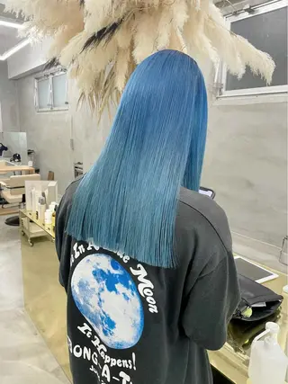 セミロング カラー yurika☁️ 似合わせ｜レイヤーのヘアスタイル