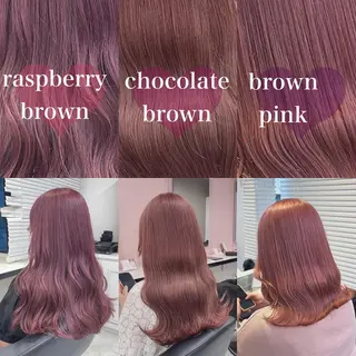 ロング カラー ♥️韓国/ガーリー 暖色misa♥️のヘアスタイル