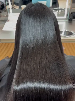 ロング カラー パーマ 【美髪矯正】 吉村　清志のヘアスタイル