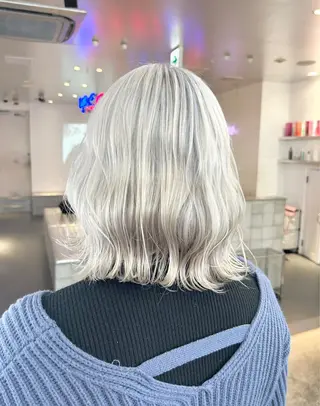 ミディアム MiRI💜地毛級 エクステ✖似合わせ技のヘアスタイル