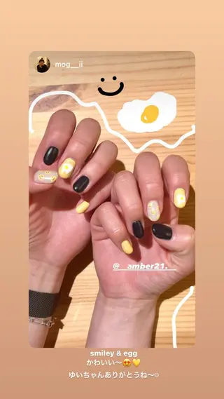 ネイル Amber21.所属・Nagahama Akariのネイルデザイン