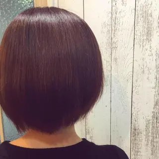 ショート カラー パーマ 金崎 新吾のヘアスタイル