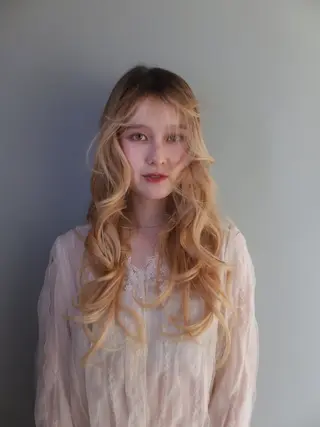 ロング ONDO所属・梅田酸性縮毛矯正/ 韓国ヘア/ユナ🩰のヘアスタイル