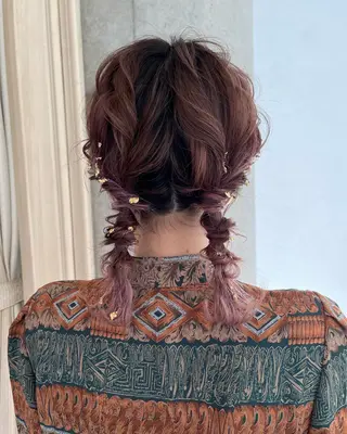 ヘアアレンジ サソウ ユリエ🥥のヘアスタイル