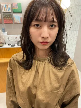 セミロング TECHRISE刈谷所属・田中 大貴のヘアスタイル