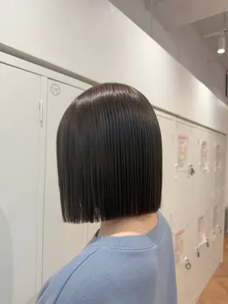 ショート カラー ヘアアレンジ キヨミ 韓国レイヤーカットのヘアスタイル